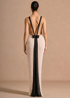 Scylla Champagne Maxi Dress image2