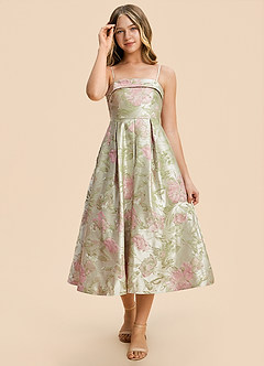 front Azazie Penny Junior Formal Dress