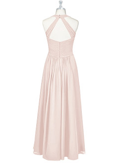 Azazie Claudia Bridesmaid Dresses Rose Petal A-Line Sweetheart Neckline Chiffon Dress image8