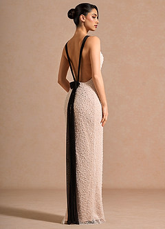 Scylla Champagne Maxi Dress image7