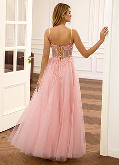 Eloise Rose Robe de bal bustier à broderie florale et sequins, coupe trapèze image7