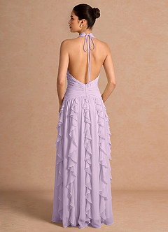 Sylvie Frosted Lilac Maxi Dress image2