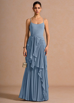 Bashira Powder Blue Maxi Dress image4