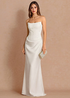 Robe Longue Blanc Xarisse image5