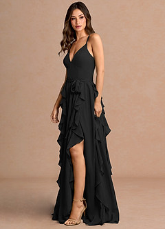 Vestido Negro Largo Alouette image3