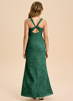 Azazie Mero Junior Klä av Tubklänning i Blommig Utbrändhet Plisserad image8