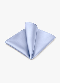 front Stretch Satin Wide Tie and Pocket Square Set