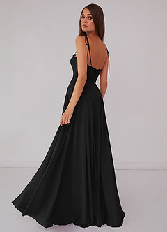 Barbie ♥ Azazie Bridesmaid Dresses Box Pleated Chiffon A-Line Dress image2