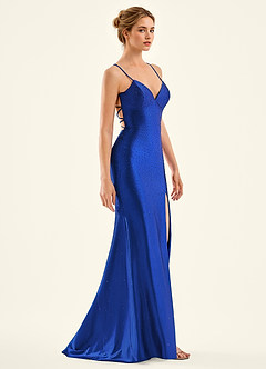 Twinkle Royal Blue Mermaid Prom Dress image3