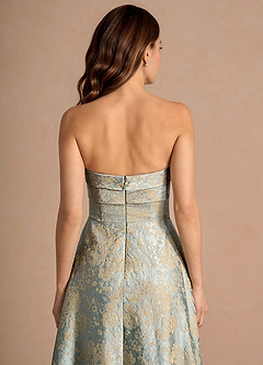 Vestido Azul Vintage Largo Kersti image6