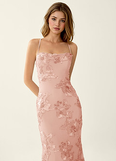 Octavenlly English Rose Lace Mesh Wedding Guest image5