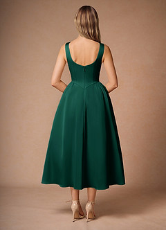 Casey Hunter Green Midi Dress image2