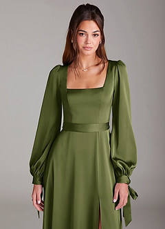 Leonia Olive Maxi Dress image6