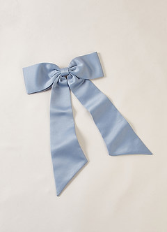 front Matching Color Bow Hair Clip Set
