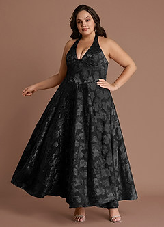 Robe Mi-Longue Noir Isabeau image10