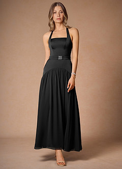 Seraphina Black Maxi Dress image2