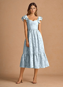 Thalia Black Midi Dress image5