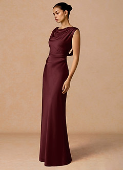 suknia Wino Maxi Evarine image3