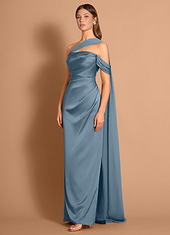 Meliora Powder Blue Maxi Dress image3