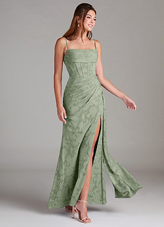 Giada Pistachio Maxi Dress image5