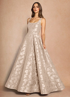 Abito Lungo Crema Briac image4