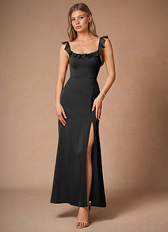 Vestido Negro Largo Alana image5