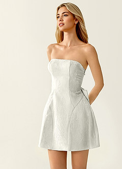 Hadleigh Cream Mini Dress image5