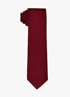 front Matte Satin Wide Tie and Pocket Square Set