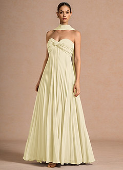 Rosalind Maxi Klänning Citronsorbet image3