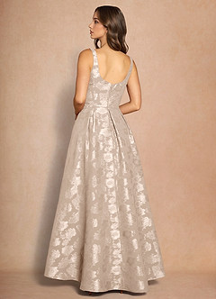 Abito Lungo Crema Briac image2