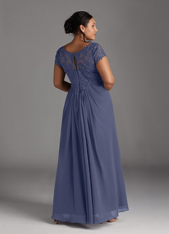 Azazie Jetta Mother of the Bride Dresses Stormy A-Line Sequins Chiffon Dress image7
