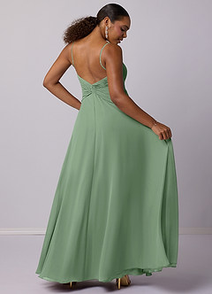 Barbie ♥ Azazie Bridesmaid Dresses A-Line Chiffon Floor-Length Dress image6
