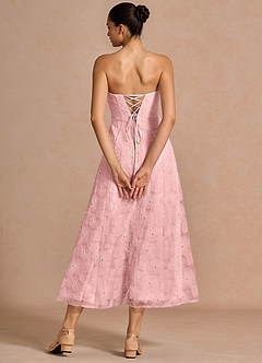 Aiselle Pink Maxi Dress image2