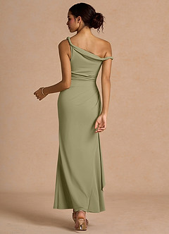 Vestido Verde Frijol Largo Blythe image2