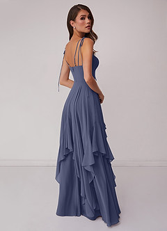 Barbie ♥ Azazie Bridesmaid Dresses Stormy A-Line Bow Chiffon Dress image2
