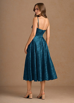 Midi jurk Katriel Marine Zwart image2