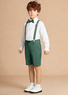 front Finn Eucalyptus Boy 4-Piece Shorts Suit