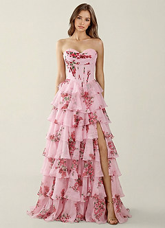 Samara Rose Ruffled A-Line Prom Dress image4