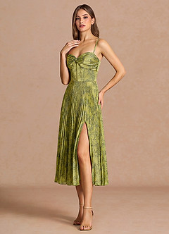 Robe Mi-Longue Mousse Marine Vesper image5