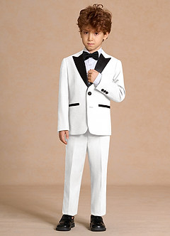 front Michael White Boys Peak Lapel 2-Piece Tuxedos