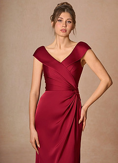 Abito Lungo Merlot Thessaly image5