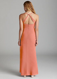 Azazie Becca Junior MAI TAI Mermaid Chiffon Dress image4