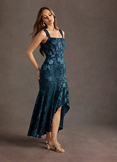 Saskia Navy Maxi Dress image4