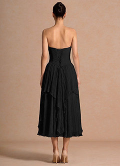 Kerensa Black Midi Dress image2