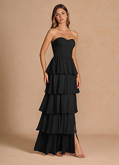 Vestido Negro Largo Kalista image5