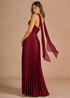 Maxi jurk Rylan Merlot image2
