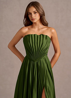 Kaia Olive Green Maxi Dress image5