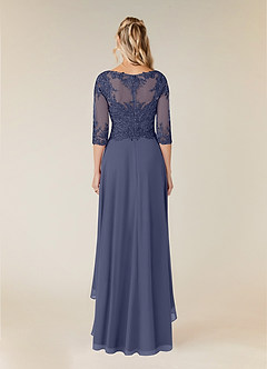 Azazie Monza Mother of the Bride Dresses Stormy A-Line Lace Chiffon Dress image3