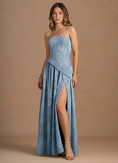 Marcella Powder Blue Maxi Dress image3
