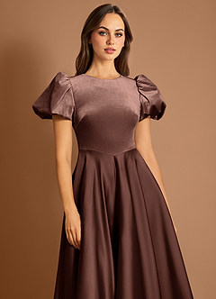 Orlisse Moca Coco Vestido midi image6